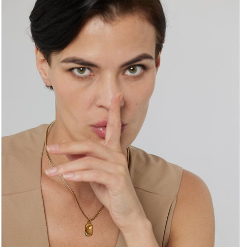 Celestial Necklace - 18K Genuine Gold Plated over Pure Stainless Steel! - Chic Design! - Free Box Packaging!