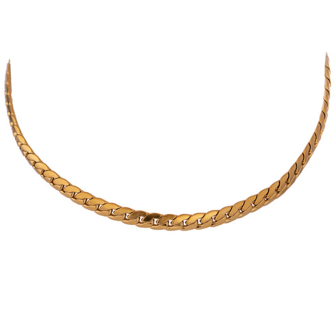 All About That Gold - Necklace - 18K Genuine Gold Plated over Pure Stainless Steel - Non Tarnish - Chic Design! - Free Box Packaging!