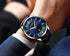 Curren Alpine - Men's Watch - Classic Blue - Genuine Ultrasoft Leather! - Hot Seller! - 1 Year Warranty!