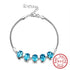 Viviana Bracelet - Adjustable - S925 Sterling Silver Necklace - AAA Cubic Zirconia Stones - Free Box Packaging