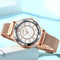 Curren Women's Rose Gold & White! - Crystal Party! - Sparkling Magnetic Strap! - Water Resistant! - 1 Year Warranty!