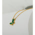 Flutter With Me - Necklace - 18K Genuine Gold Plated over Pure Stainless Steel - Non Tarnish - Chic Design! - Free Box Packaging!