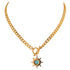 Moonstar Thick Necklace - 18K Genuine Gold Plated over Pure Stainless Steel! - Chic Design! - Free Box Packaging!