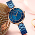 Curren Sparkle - Women's Watch! - Sparkling Majestic Blue Shell Dial - Free Box Packaging! - 1 Year Warranty!