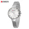 Curren Women's Silver Plated! - Adjustable Steel Strap! - Sparkling Crystals! - 1 Year Warranty!