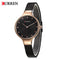 Curren Women's All Black Gold Plated! - Adjustable Steel Strap! - Sparkling Crystals! - 1 Year Warranty!