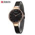 Curren Women's All Black Gold Plated! - Adjustable Steel Strap! - Sparkling Crystals! - 1 Year Warranty!