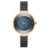 Curren Elegance of Steel! - Women's Watch - Metallic Blue! - Adjustable Steel Strap! - Two Hand Design! - 1 Year Warranty!