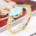 Curren Women's Two Tone Blue Dial! - Gold Plated! - Hot Seller! - 1 Year Warranty!