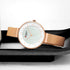 Curren Elegance of Steel! - Women's Watch - Rose Gold Plated! - Adjustable Steel Strap! - Two Hand Design! - 1 Year Warranty!
