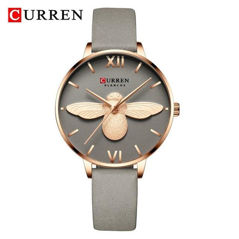 Curren Honey Bee - Women's Watch - Genuine Leather! - 1 Year Warranty!