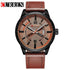 Curren Men's Vintage Look! - Classic Brown! - Sparkling Dial! - Date Function! - Box Packaging! - Water Resistant! - 1 Year Warranty!