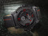 Naviforce Men's Red & Black Attack - Genuine Leather! - DayDate Function! - 1 Year Warranty!