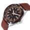 Naviforce Eclipse - Men's Watch - Classic Brown - Genuine Leather! - 1 Year Warranty! - Free Box Packaging! Hot Seller!