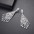Diamond Fall Earrings - AAA Sparkling Cubic Zirconia - Free Box Packaging