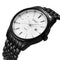 Curren Men's Watch - White & Black - Date Function - 1 Year Warranty - Free Box Packaging - 3 ATM Water Resistant