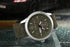 Naviforce Men's Military Gren! - Date Window! - Nylon & Genuine Leather Strap! - Water Resistant! - 1 Year Warranty