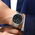Curren Classic! - Men's Watch - Black & Steel - Stainless Steel Strap - 1 Year Warranty!