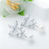 Victoria Jewellery Set - Necklace + Earrings - AAA Sparkling Cubic Zircon - Imitation Jewellery - Free Box Packaging