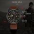 Naviforce Modern Calendar! - Genuine Leather! - 1 Year Warranty! - Day Date Function!