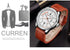Curren Vintage Look! - Modern Brown! - Sparkling Dial! - Date Function! - Box Packaging! - Water Resistant! - 1 Year Warranty!