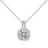 All That Sparkle - S925 Sterling Silver Necklace - AAA Cubic Zirconia Stones - Free Box Packaging