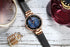 Women's Curren Majestic Blue! - Shiny Pearl Dial! - Hot Seller! - 1 Year Warranty! - Genuine Leather!