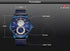 Naviforce Men's Electric Blue! - Genuine Leather! - Chronograph! - 1 Year Warranty!
