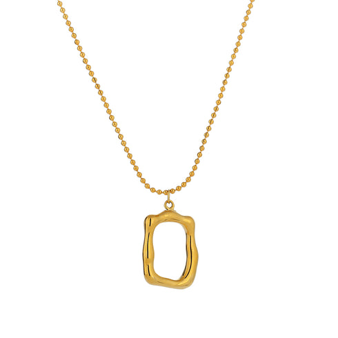 Alyana Necklace - 18K Genuine Gold Plated over Pure Stainless Steel! - Chic Design! - Free Box Packaging!