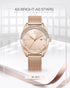 Naviforce Elegance - Women's Watch - Rose Gold Plated - Adjustable Mesh Steel Strap - 1 Year Warranty - Free Box Packaging