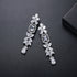 Luxury Fall Earrings - AAA Sparkling Cubic Zirconia - Free Box Packaging