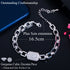 Silver Plated Turkish Bracelet - Statement Jewellery - Cubic Zircon - Box Packaging
