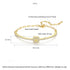 Everyday Bracelet - Gold Plated - AAA Cubic Zirconia - Free Box Packaging!