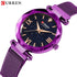 Curren Glitter (Royal Purple) - Women's Watch - Adjustable Magnetic Strap! - Water Resistant - 1 Year Warranty