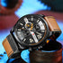 Curren Eternity (Timeless Brown) - Men's Watch - 1 Year Warranty - Chronograph - 3 ATM Water Resistant