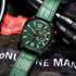 Curren 3030 (Jungle Green) - Men's Watch - 1 Year Warranty - Chronograph - 3 ATM Water Resistant