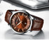 Curren Alpine - Men's Watch - Classic Brown - Genuine Ultrasoft Leather! - Hot Seller! - 1 Year Warranty!