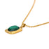 Theodora Set - Necklace with Earrings - 18K Genuine Gold Plated over Pure Stainless Steel! - Chic Design! - Free Box Packaging!