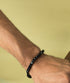 Niovani Tennis Bracelet! - Black Gold Plated! - Black AAA+ Cubic Zirconia! - Sparkling! - Free Box Packaging!