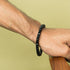 Niovani Tennis Bracelet! - Black Gold Plated! - Black AAA+ Cubic Zirconia! - Sparkling! - Free Box Packaging!