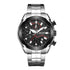 Megir - Men's Watch - 1 Year Warranty - Steel Strap - Chronograph - 3 ATM Water Resistant