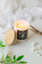 Blooming Petals - Jasmine Scented Candle - Double Wick - Free Shook Carry Bag