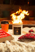 Good Vibes - Woodfire & Bakhoor Scented Candle - Double Wick - Free Shook Carry Bag