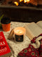 Good Vibes - Woodfire & Bakhoor Scented Candle - Double Wick - Free Shook Carry Bag
