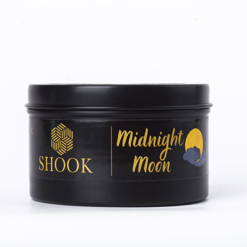 Midnight Moon - Floral Musk Scented Candle - Free SHOOK Carry Bag Included!