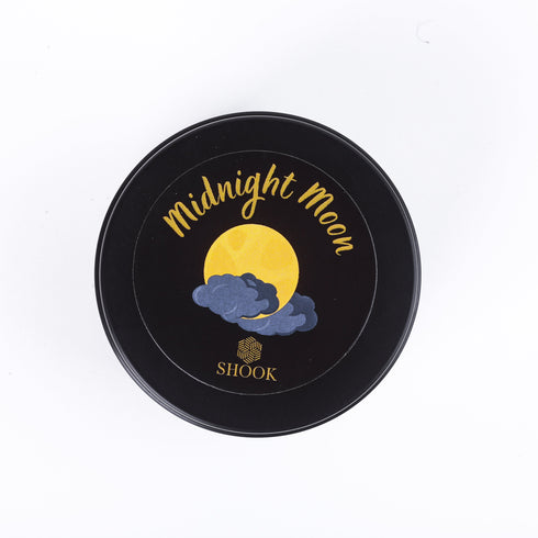 Midnight Moon - Floral Musk Scented Candle - Free SHOOK Carry Bag Included!