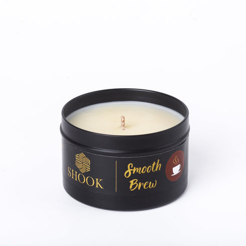 Smooth Brew - Fresh Coffee Scented Candle - Free SHOOK Carry Bag Included!