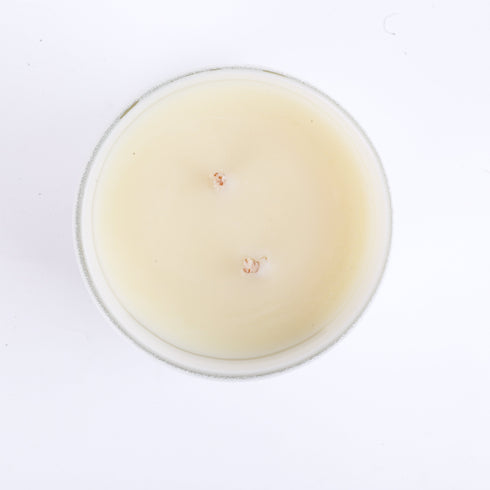DXB - Amber & Oud Scented Candle - Double Wick - Shook Carry Bag Included
