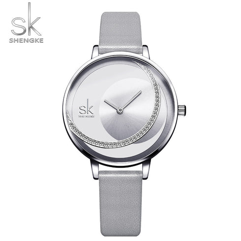 Shengke Women's Elegance! - Majestic & Sparkling Charcoal - Water Resistant! - Free Box Packaging!