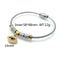 Turkish Eye Bracelet! - 14K Gold Plated Over Sparkling Stainless Steel - Long Lasting Shine! - Free Box Packaging